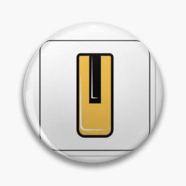 Item preview, Yellow Piano Button | Music Lover Sticker  designed and sold by FusionOfTrends.