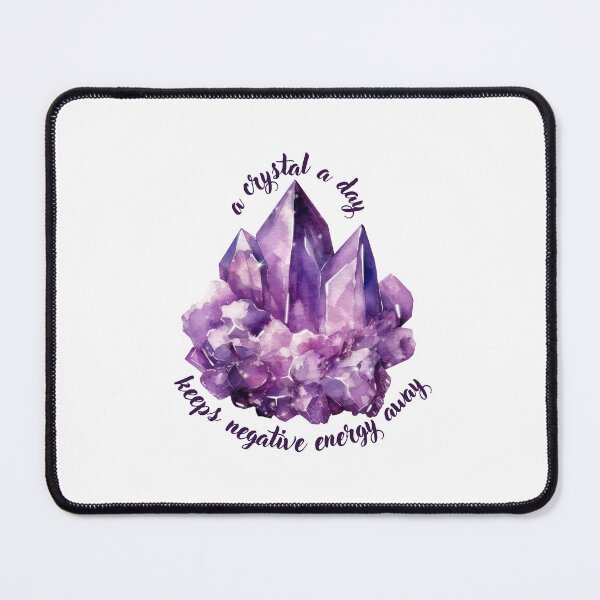 Item preview, A Crystal a Day Keeps Negative Energy Away designed and sold by hb-official.