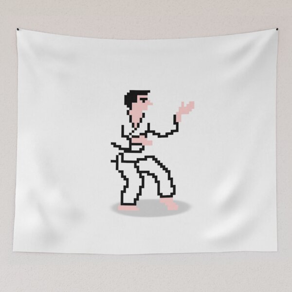 Item preview, Pixel Fighter – Art Martial en Gi Blanc designed and sold by Wawan35200.