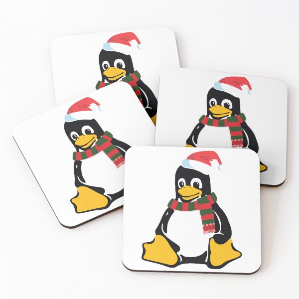 Item preview, Christmas Season of the Tux Linux Funny penguin Art designed and sold by MarneeLosurdo.