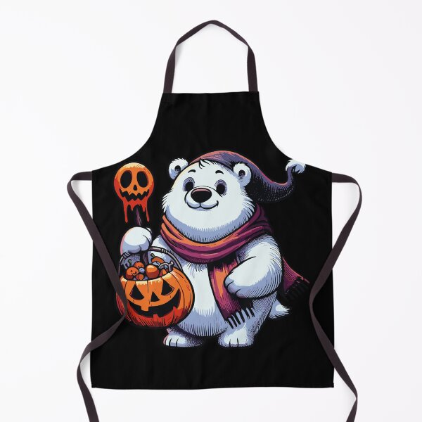 Item preview, Scary Halloween Leopard Ghost Spooky Candy Bag designed and sold by Artistoos.