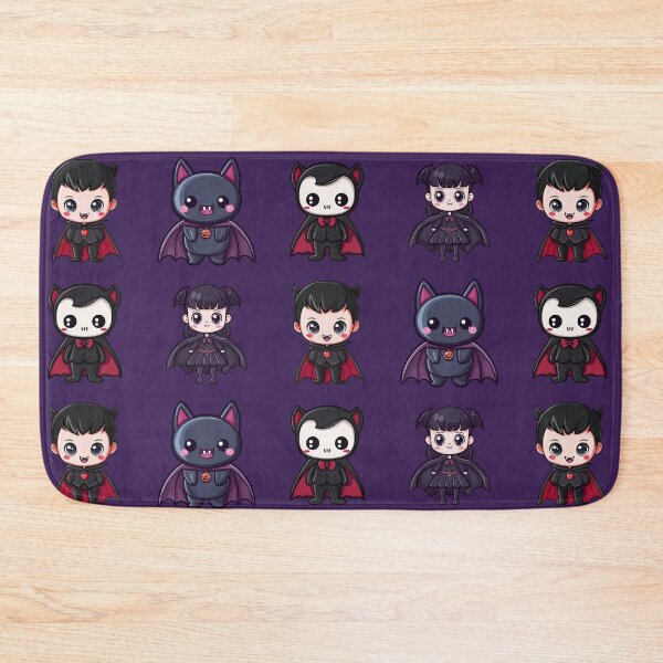 Item preview, Kawaii Halloween Vampire & Bat Sticker Pack designed and sold by Clawffirmations.
