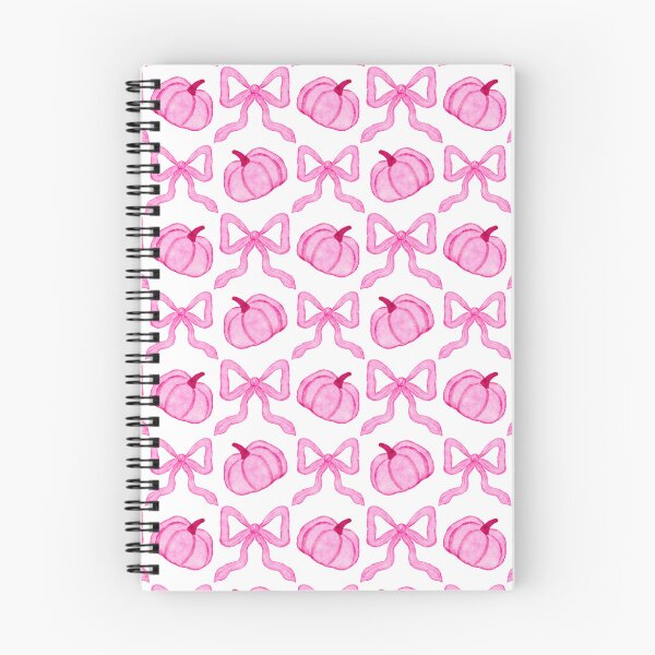 Item preview, Pink Watercolor Pumpkins with Bows - Seamless Halloween Pattern designed and sold by sacredolga.