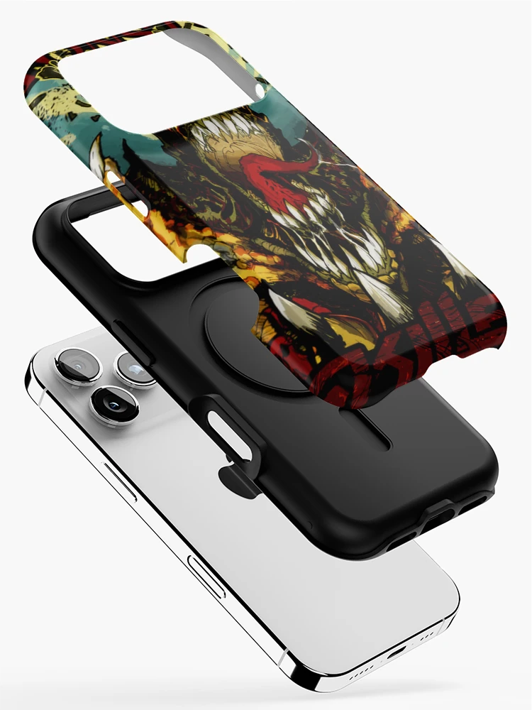 Thumbnail 2 of 4, iPhone Case, Exploding Head designed and sold by Torotten.