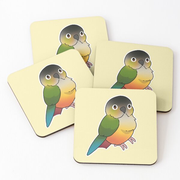 Item preview, Yellow sided green cheek conure designed and sold by Blueberry-b1rd.