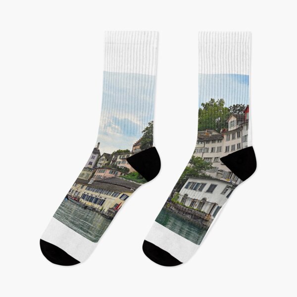 Item preview, St.Peter church at the medieval old town of Swiss City of Zurich, Switzerland designed and sold by goceris.