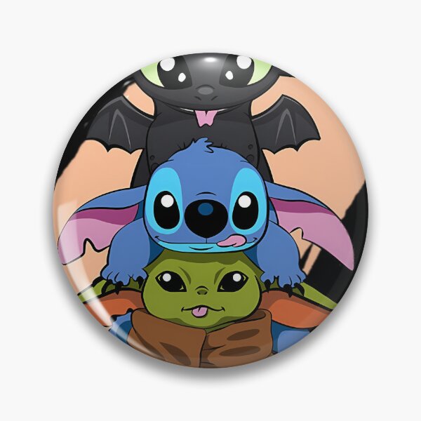 Item preview,  Chibi Toothless Stitch And Cute Baby Ess designed and sold by Amandanaggs.