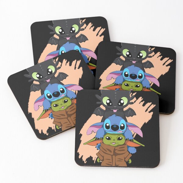 Item preview,  Chibi Toothless Stitch And Cute Baby Ess designed and sold by Amandanaggs.