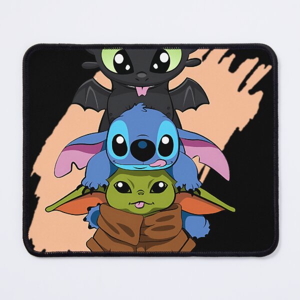Item preview, Chibi Toothless Stitch And Cute Baby Ess designed and sold by Amandanaggs.