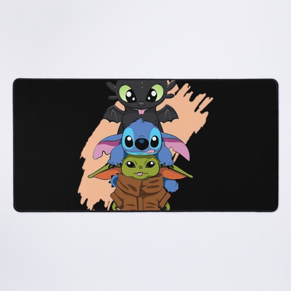 Item preview, Chibi Toothless Stitch And Cute Baby Ess designed and sold by Amandanaggs.