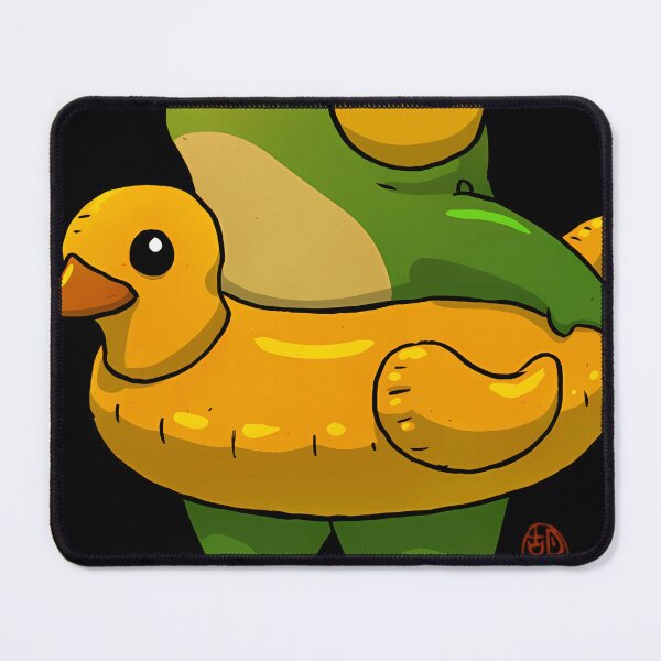 Item preview,  Cute Summer Time Ducky Frog Swimming Pool Floatie Artwork Asian Style designed and sold by Amandanaggs.