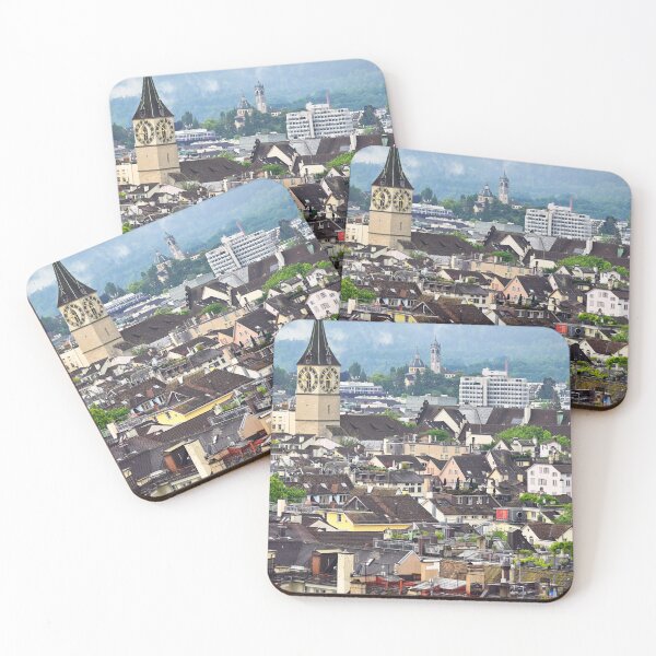 Item preview, St. Peter church clock tower ,the Oldest Parish Church in Zurich,Peterskirche, Switzerland designed and sold by goceris.