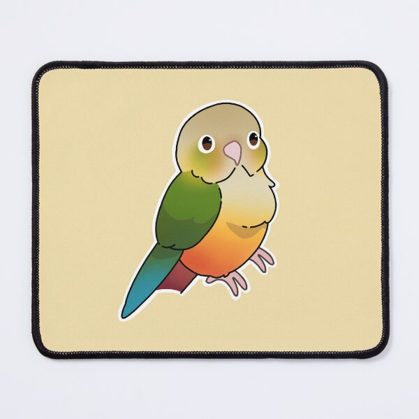 Item preview, Pineapple green cheek conure designed and sold by Blueberry-b1rd.