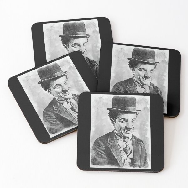 Item preview, Chaplin Art - watercolor bw - D2  designed and sold by dhkoiavj60.