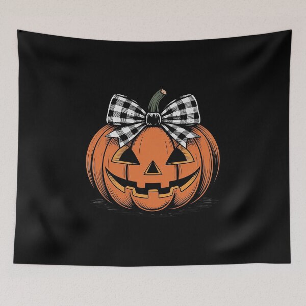 Item preview, Preppy Halloween Pumpkin designed and sold by tabdejinti.