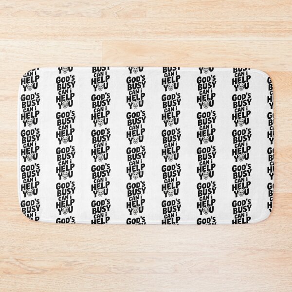 Item preview, God is Busy Can I Help You designed and sold by graphic-genie.