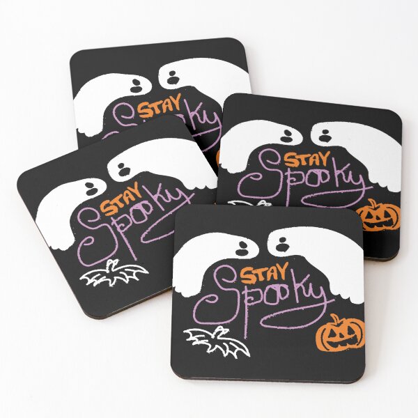 Item preview, Stay Spooky Halloween Message - Purple Orange Hand Lettered Pumpkin Design designed and sold by 3ac-Arts.