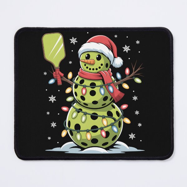 Item preview, Pickleball Player Snowman Christmas Lights Santa Men Women designed and sold by clothesy7.