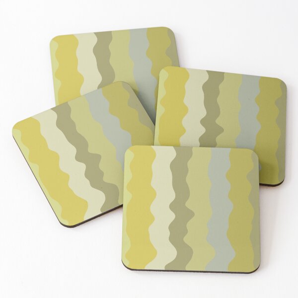Item preview, Green Harmony with Flowing Waves designed and sold by WanchaleeStudio.