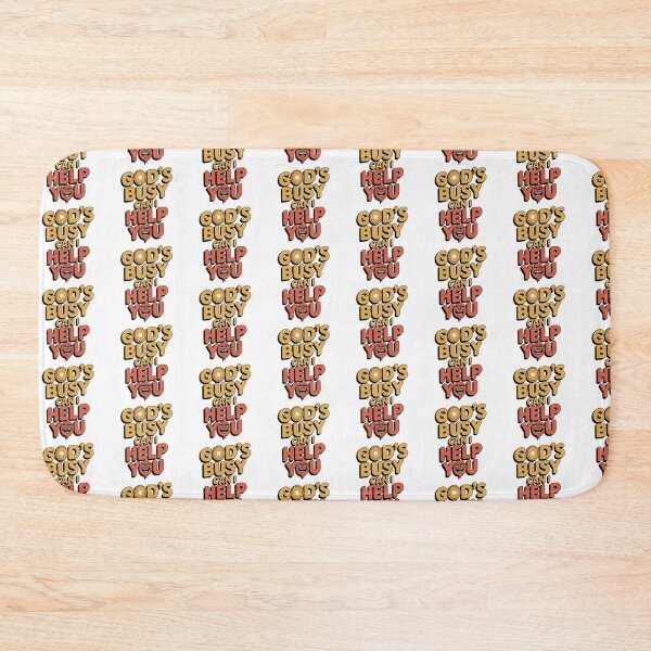 Item preview, God is Busy Can I Help You designed and sold by graphic-genie.