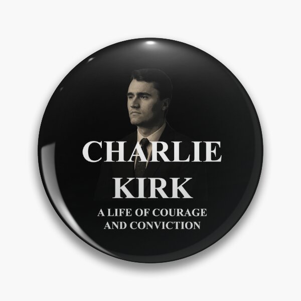Item preview, Charlie Kirk tribute 1  designed and sold by storelibertys.