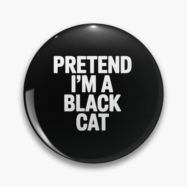 Artikelvorschau, Tu so, als wäre ich eine schwarze Katze. Shirt für Erwachsene. Kostüm für Halloween, gruselig. entworfen und verkauft von tabdejinti.