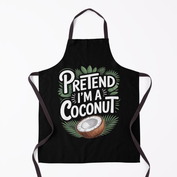Item preview, Pretend I'm A Coconut Tropical Halloween Costume Party Beach designed and sold by tabdejinti.