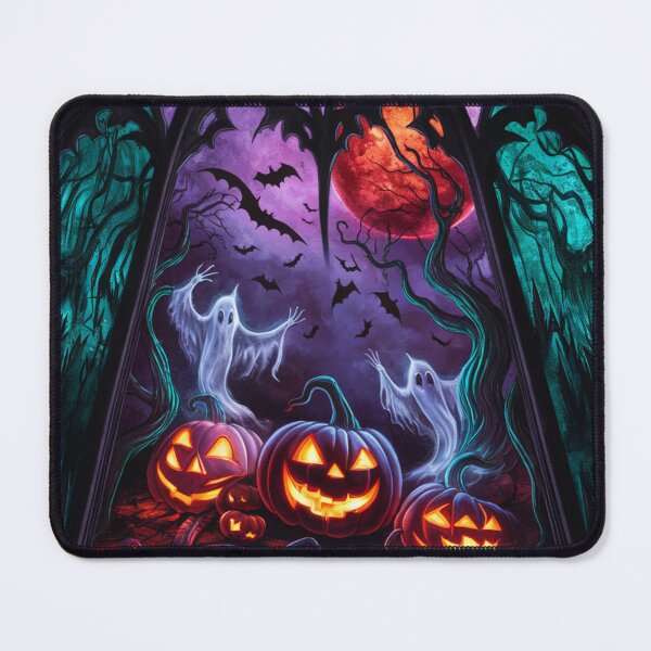 Item preview, Dark Halloween Stained Glass designed and sold by McVrax.
