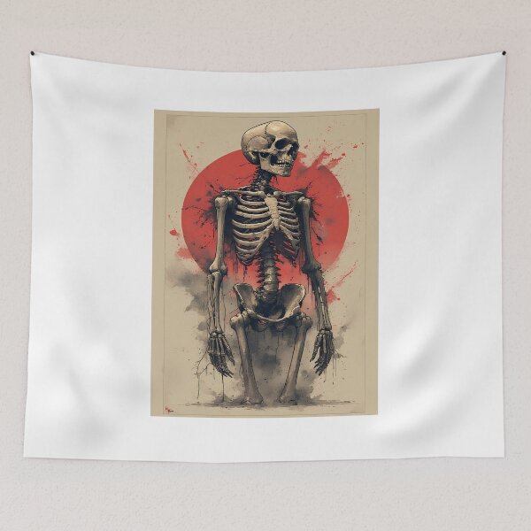 Item preview, Dangerous Skeleton Design designed and sold by TheCozyFrame.