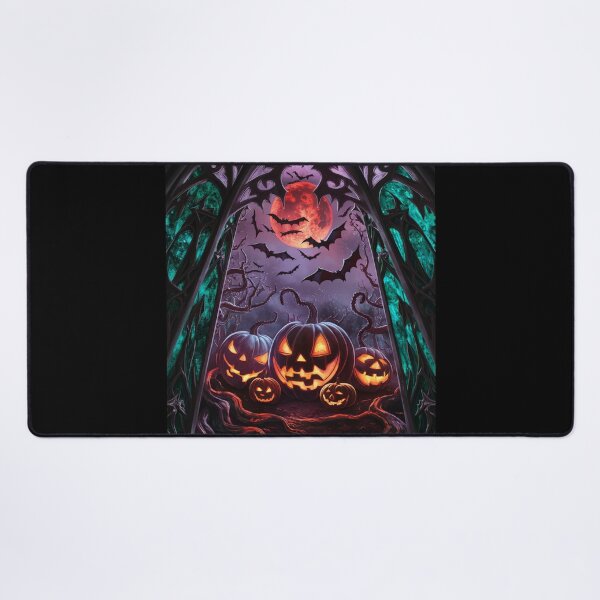 Item preview, Dark Halloween Stained Glass designed and sold by McVrax.