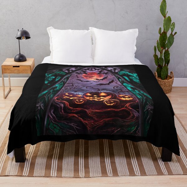 Item preview, Dark Halloween Stained Glass designed and sold by McVrax.