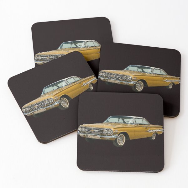 Item preview, Golden 1960 Chevy Impala Lowrider Classic designed and sold by Tatko Designs.