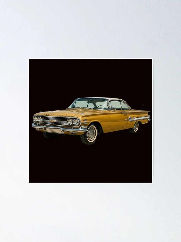 Golden 1960 Chevy Impala Lowrider Classic