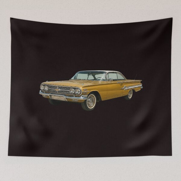 Item preview, Golden 1960 Chevy Impala Lowrider Classic designed and sold by Tatko Designs.