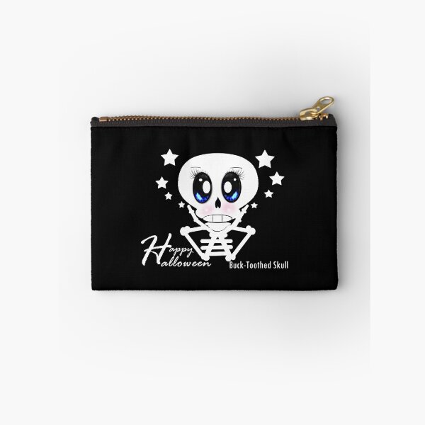 Item preview, Buck-Toothed Skull - Happy Halloween  designed and sold by Shirley cute art .