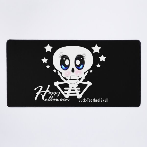 Item preview, Buck-Toothed Skull - Happy Halloween  designed and sold by Shirley cute art .