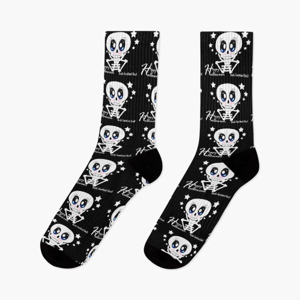 Item preview, Buck-Toothed Skull - Happy Halloween  designed and sold by Shirley cute art .