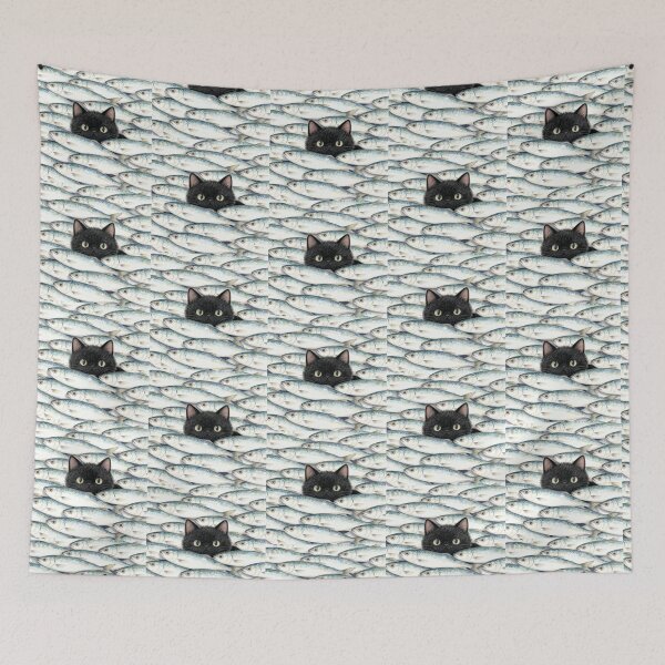 Item preview, Purr-fect Fish Haul designed and sold by zzz888.