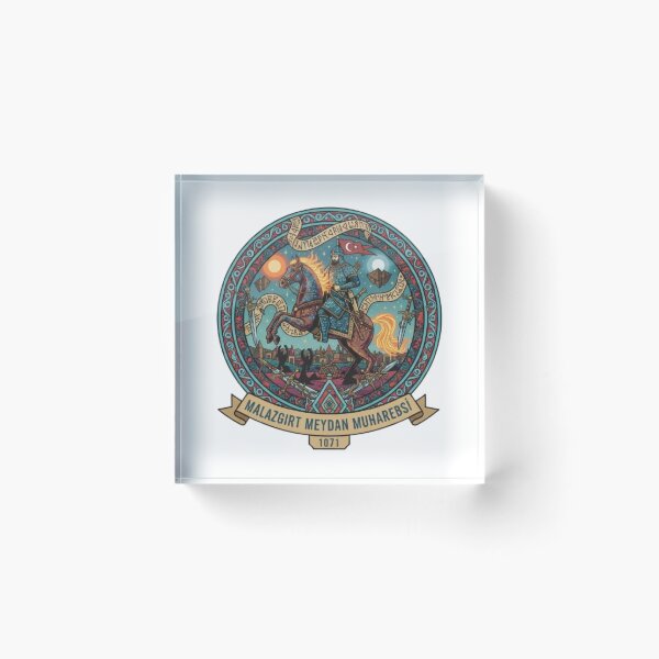 Item preview, Battle of Manzikert 1071, Alp Arslan, Seljuk Turkish Warrior Emblem designed and sold by OmrDnz.