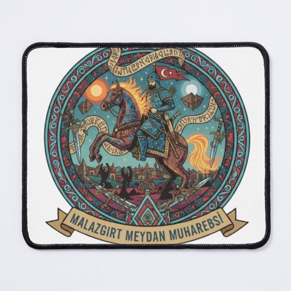Item preview, Battle of Manzikert 1071, Alp Arslan, Seljuk Turkish Warrior Emblem designed and sold by OmrDnz.