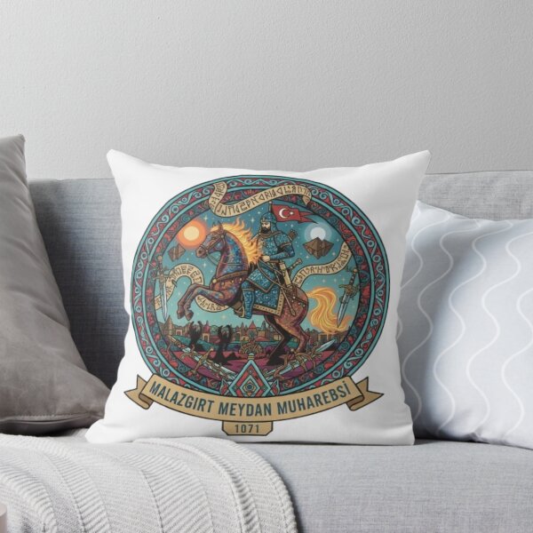 Item preview, Battle of Manzikert 1071, Alp Arslan, Seljuk Turkish Warrior Emblem designed and sold by OmrDnz.