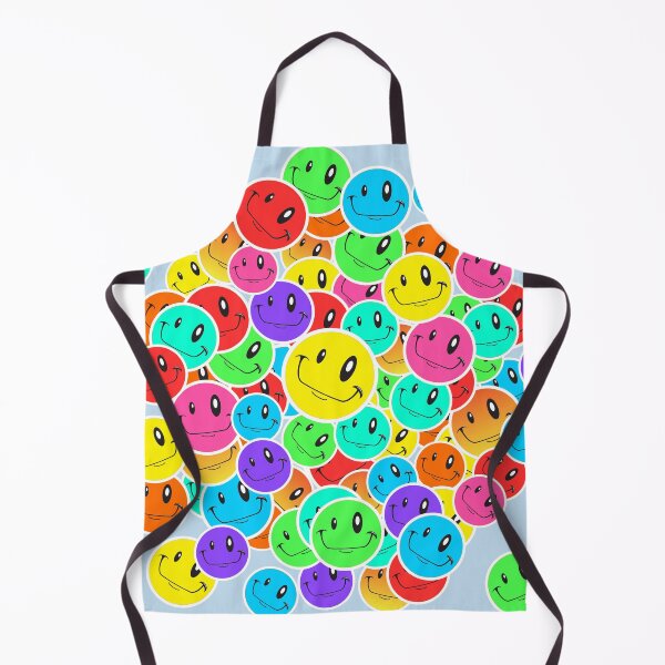 Item preview, Colorful Smiley Face Pattern – Retro Happy Vibes Design designed and sold by Vextura.