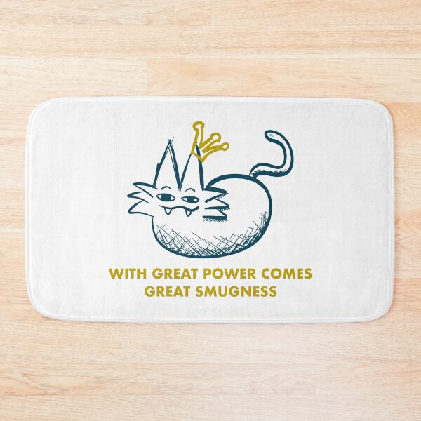 Item preview, With Great Power Comes Great Smugness designed and sold by chowlet.