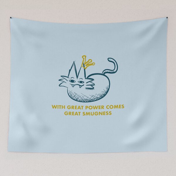 Item preview, With Great Power Comes Great Smugness designed and sold by chowlet.