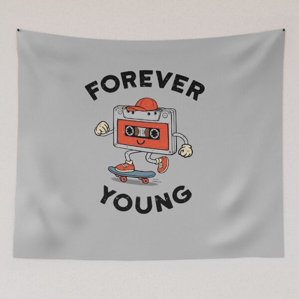 Item preview, Forever young designed and sold by NinoMelon.