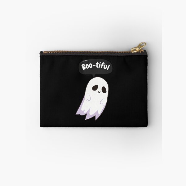 Item preview, Cute Ghost Saying "Boo-tiful" | Funny Halloween Kawaii Design designed and sold by Dokak Shop.