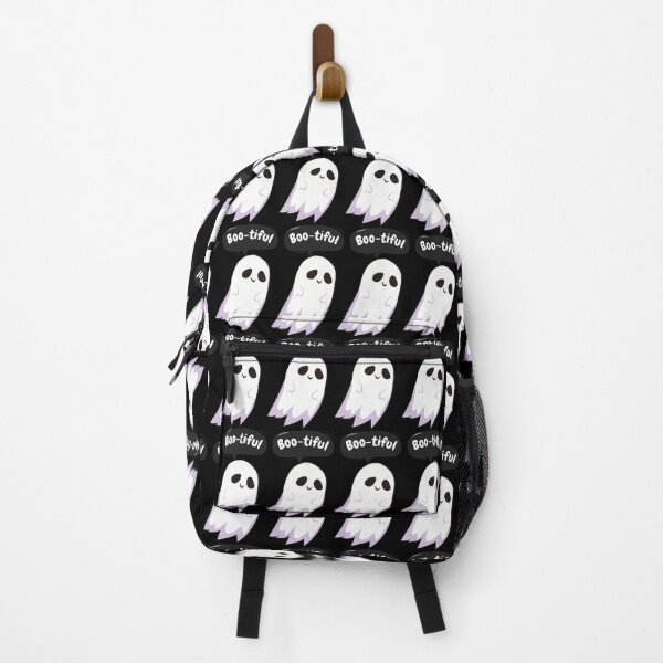 Item preview, Cute Ghost Saying "Boo-tiful" | Funny Halloween Kawaii Design designed and sold by Dokak Shop.