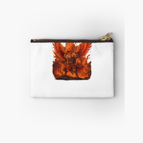 Item preview, Phoenix Fire Bird Warrior – Legendary Mythical Flame Guardian designed and sold by AbdullRehmana.