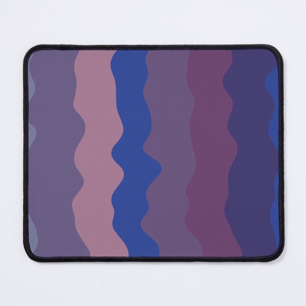 Item preview, Pastel purple blue wavy wallpaper designed and sold by WanchaleeStudio.