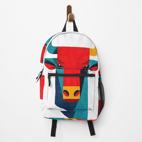Item preview, Geometric Bull Head Abstract Art Design designed and sold by Kruti Collection.